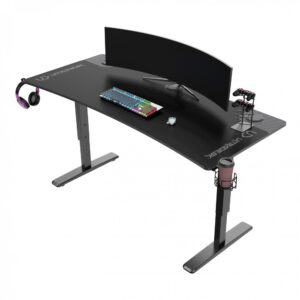 Herní stůl ULTRADESK CRUISER BLACK – 160x70 cm