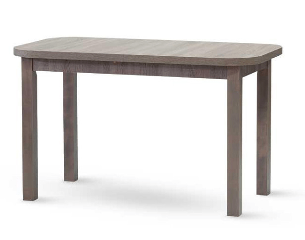 Jídelní rozkládací dřevěný stůl SOFT — 127x68cm (rozklad + 35 cm)