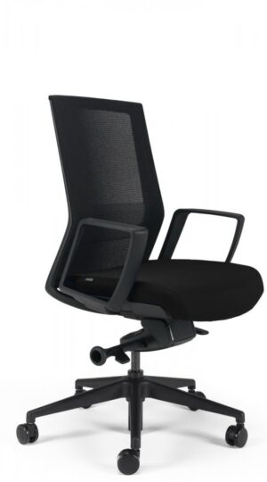 Kancelářská ergonomická židle BESTUHL S27 BLACK — více barev