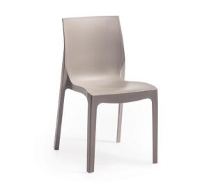 Plastová židle EMMA — nosnost 150 kg