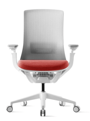 Kancelářská ergonomická židle ROLY WHITE - síťovina